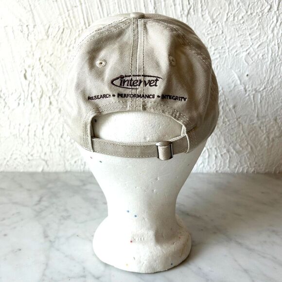 Intervet Hog Farm Veterinary Tan Brown Cotton Baseball Cap One Size Adjustable - Picture 6 of 9